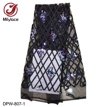 African Lace Fabric for Wedding Dresses Embroider Bead Piece Lace Fabric 5 Yards 3D French Net Lace DPW-807
African Lace Fabric for Wedding Dresses Embroider Bead Piece Lace Fabric 5 Yards 3D French Net Lace DPW-807