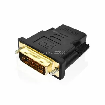 DVI MALE 24 + 1 PIN TO HDMI FEMALE to DVI male ADAPTER CONNECTOR CONVERTER LAPTOP PC MONITOR 200pcs/lot
DVI MALE 24 + 1 PIN TO HDMI FEMALE to DVI male ADAPTER CONNECTOR CONVERTER LAPTOP PC MONITOR 200pcs/lot