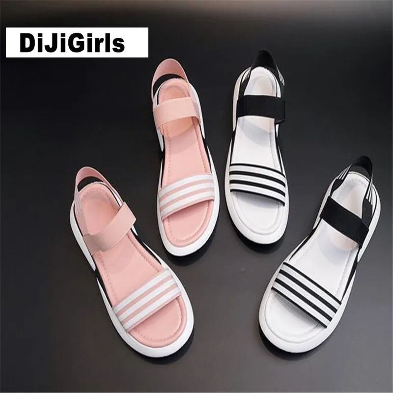 DiJiGirls Summer Sweet Women Sandals Sexy Girl Cute Sweetheart Casual Fashion Sports Pop Style Goddess Flat Bottom Woman Shoes
DiJiGirls Summer Sweet Women Sandals Sexy Girl Cute Sweetheart Casual Fashion Sports Pop Style Goddess Flat Bottom Woman Shoes
