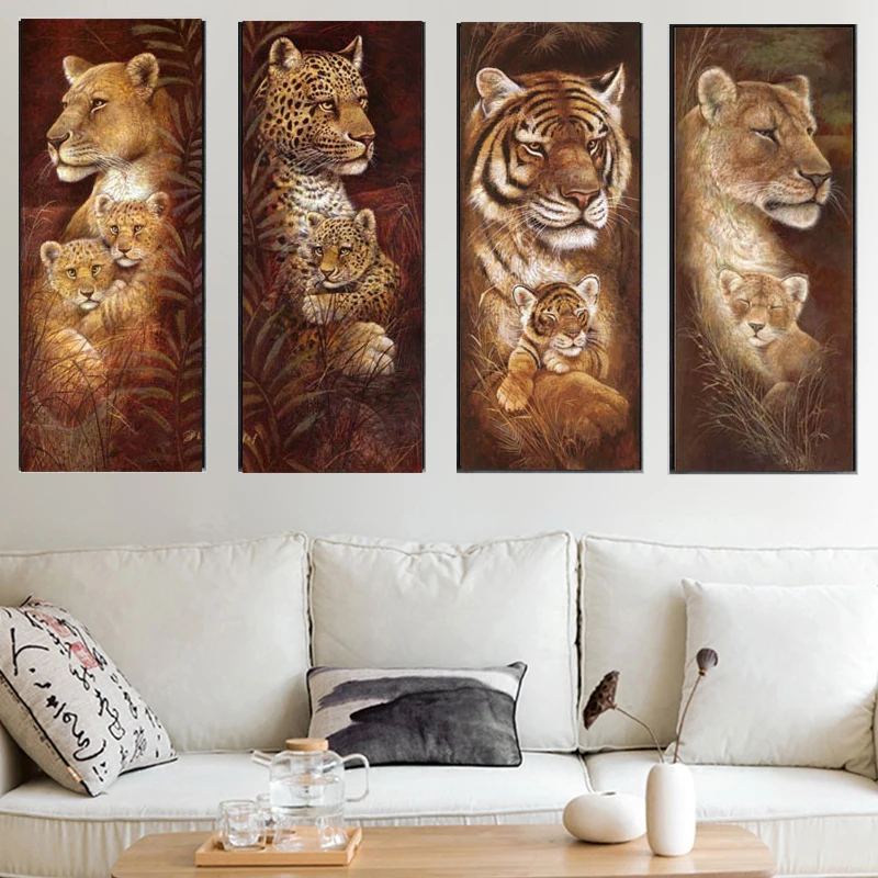 Round/Square Animal Diamond Embroidery 5D DIY Diamond Painting Christmas Tigers And Giraffes Cross Stitch Full Rhinestone Mosaic
Round/Square Animal Diamond Embroidery 5D DIY Diamond Painting Christmas Tigers And Giraffes Cross Stitch Full Rhinestone Mosaic