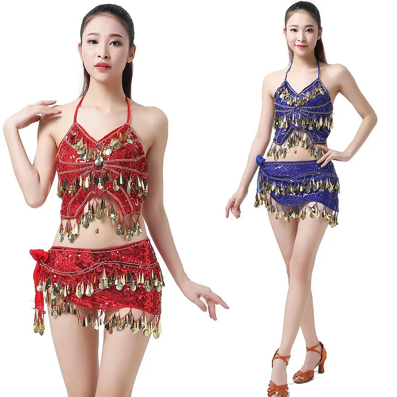 Lady women Adult Belly dance costumes sexy jazz dance tassel uniform performance With Coins accessories 2Pcs Set Top+Belt
Lady women Adult Belly dance costumes sexy jazz dance tassel uniform performance With Coins accessories 2Pcs Set Top+Belt