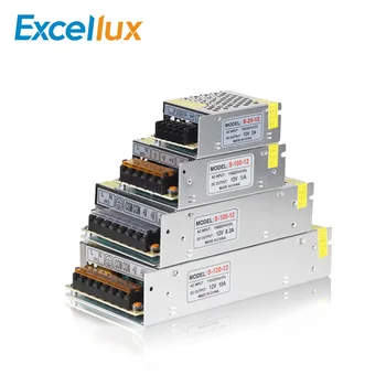 High Quality LED Strip Power Supply DC12V 24W 60W 100W 120W Lighting Transformer LED Light Driver 12V 2A/ 5A/ 8.3A/10A
High Quality LED Strip Power Supply DC12V 24W 60W 100W 120W Lighting Transformer LED Light Driver 12V 2A/ 5A/ 8.3A/10A