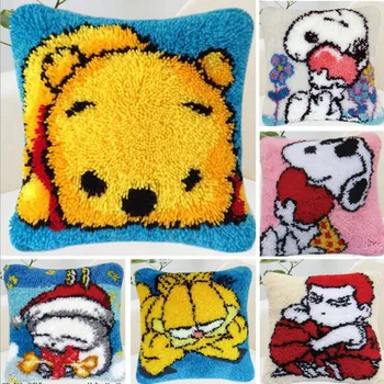 DIY Carpet embroidered snap hook cushion / heels / wool / crochet hook embroidery cross stitch / pillow elegant animal Bear
DIY Carpet embroidered snap hook cushion / heels / wool / crochet hook embroidery cross stitch / pillow elegant animal Bear
