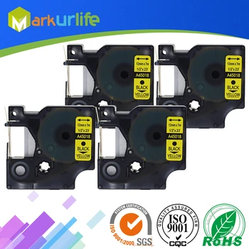 4 PCS/Lot Label Maker for DYMO Self-Adhesive D1 Tape 45018 (S0720580) Excellent Work for DYMO printer (12mm*7m) Black on Yellow
4 PCS/Lot Label Maker for DYMO Self-Adhesive D1 Tape 45018 (S0720580) Excellent Work for DYMO printer (12mm*7m) Black on Yellow