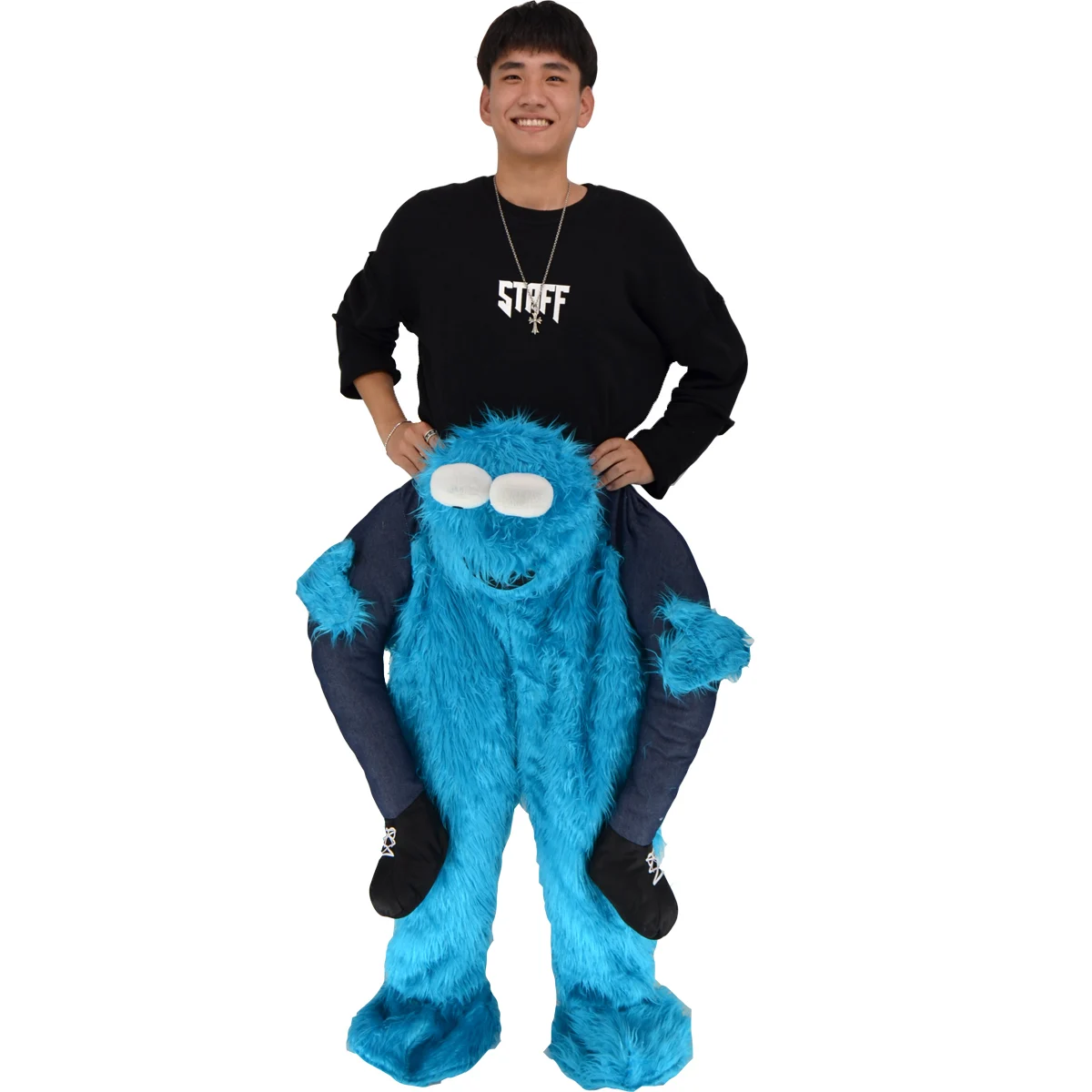 Elmo Stuffed Ride on Me Sesame Street COOKIE MONSTER Mascot Carry Back Fancy Dress Costums
Elmo Stuffed Ride on Me Sesame Street COOKIE MONSTER Mascot Carry Back Fancy Dress Costums