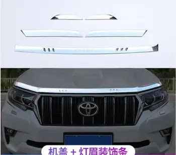 ABS Chrome Front Bumper Grille Hood Engine+ Headlight Light Cover Trims For 18 TOYOTA LAND CRUISER PRADO 150 FJ150 2018 2019
ABS Chrome Front Bumper Grille Hood Engine+ Headlight Light Cover Trims For 18 TOYOTA LAND CRUISER PRADO 150 FJ150 2018 2019