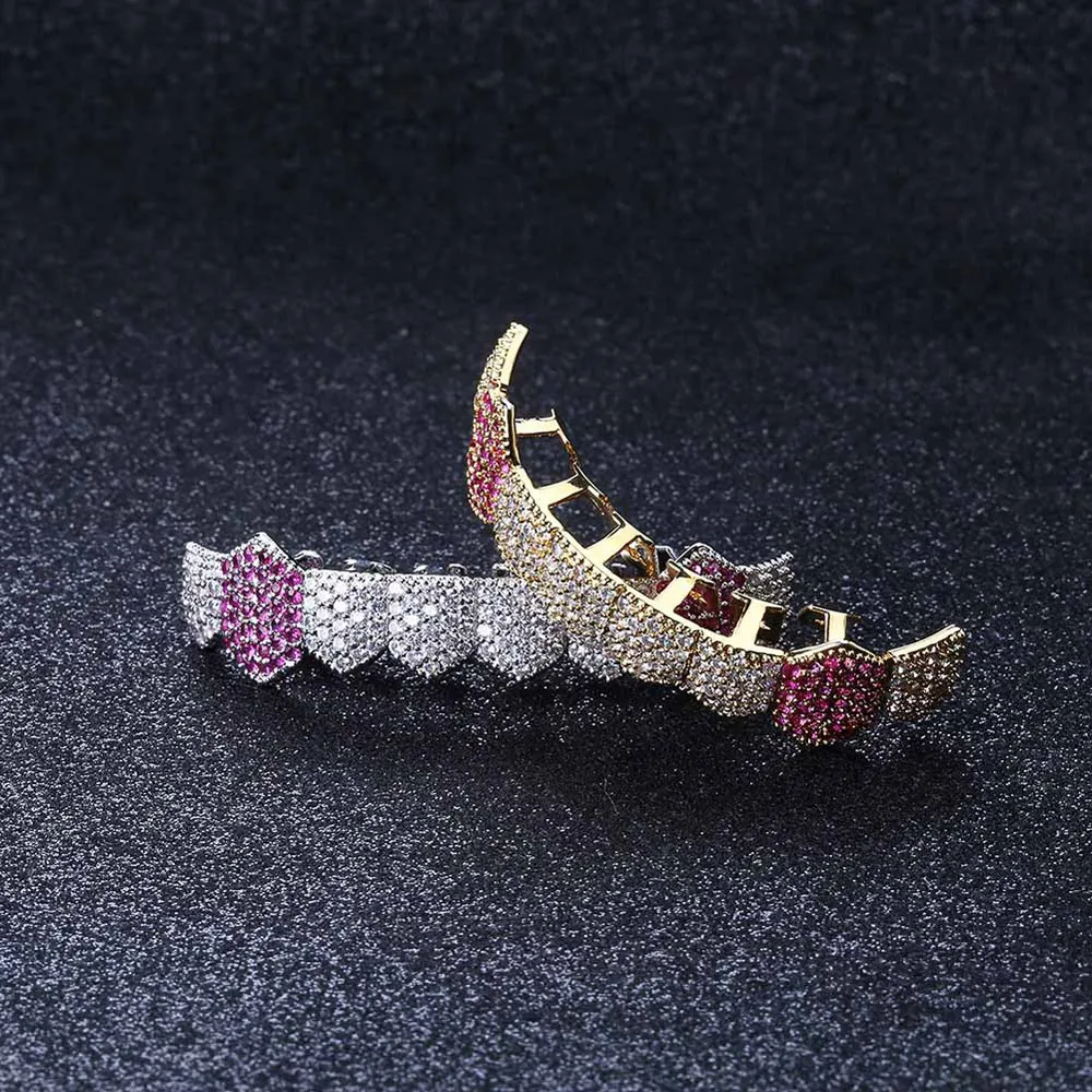 HAICAR Teeth Hip Hop Grills Gold Silver Color Iced Out Micro Pave Full Teeth Bottom Charm Jew N# dropshipping
HAICAR Teeth Hip Hop Grills Gold Silver Color Iced Out Micro Pave Full Teeth Bottom Charm Jew N# dropshipping