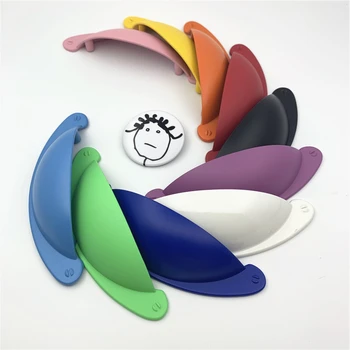 LCH Candy Color Semicircula 76mm Rainbow Shell Colored Cupboard Handle Plastic Surface Treatment Cabinet Knob for Kids/ Children
LCH Candy Color Semicircula 76mm Rainbow Shell Colored Cupboard Handle Plastic Surface Treatment Cabinet Knob for Kids/ Children
