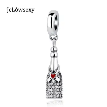 New Bottle Crystal Pendant Fit Pandora Bracelet Charms Authentic Sterling Silver 925 Original Beads For Women Jewelry Making
New Bottle Crystal Pendant Fit Pandora Bracelet Charms Authentic Sterling Silver 925 Original Beads For Women Jewelry Making