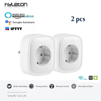 Hyleton wifi plug EU Power Plug Wifi Smart socket Monitor Energy Consumption Mobile APP Remote Control for smart home
Hyleton wifi plug EU Power Plug Wifi Smart socket Monitor Energy Consumption Mobile APP Remote Control for smart home