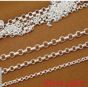 2.5mm O shape cable necklace chain for DIY accessories ---silver&white k&gold&bronze&kc gold&black you can choose color
2.5mm O shape cable necklace chain for DIY accessories ---silver&white k&gold&bronze&kc gold&black you can choose color