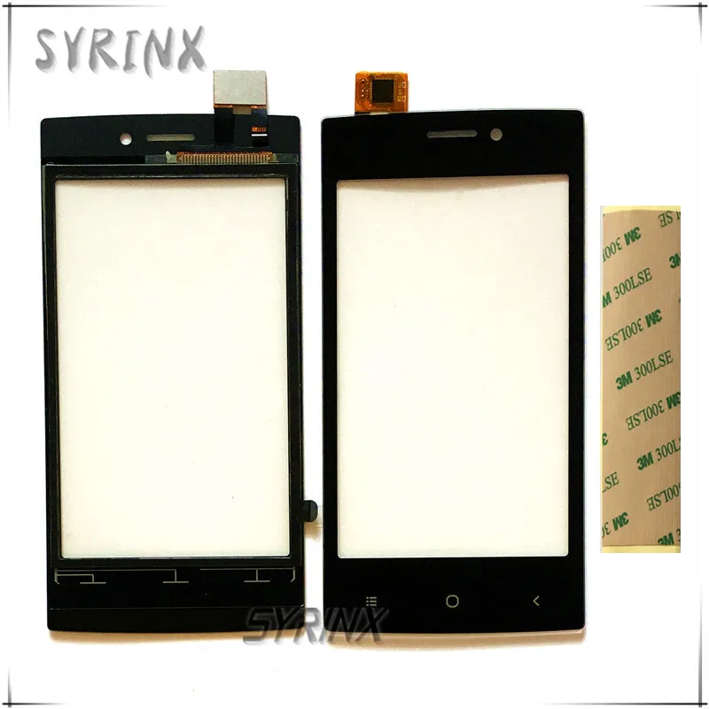 Сенсорный экран Syrinx с лентой 3M для Fly FS402 FS 402 Stratus 2 дигитайзер сенсорного экрана