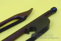 one black horse hair Cello bow Brazilwood Baroque cello bow High Quality 0088#