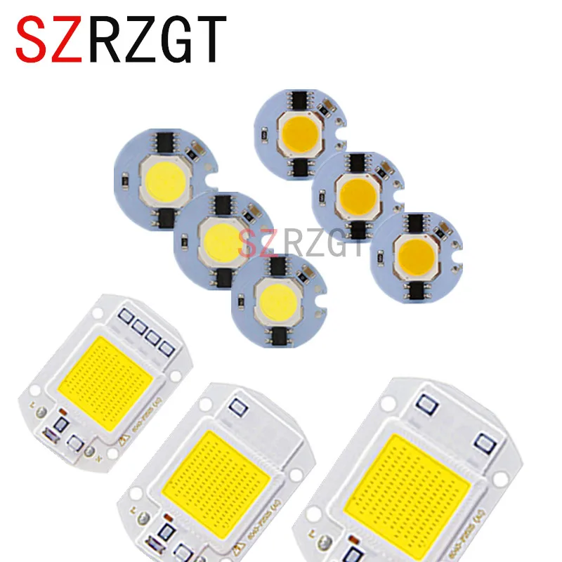 LED COB Chip 110V/220V 3W 5W 7W 9W 20W 30W 50W White/Warm White LED Bulb Lamp Input Smart IC Flood Light Spotlight
LED COB Chip 110V/220V 3W 5W 7W 9W 20W 30W 50W White/Warm White LED Bulb Lamp Input Smart IC Flood Light Spotlight