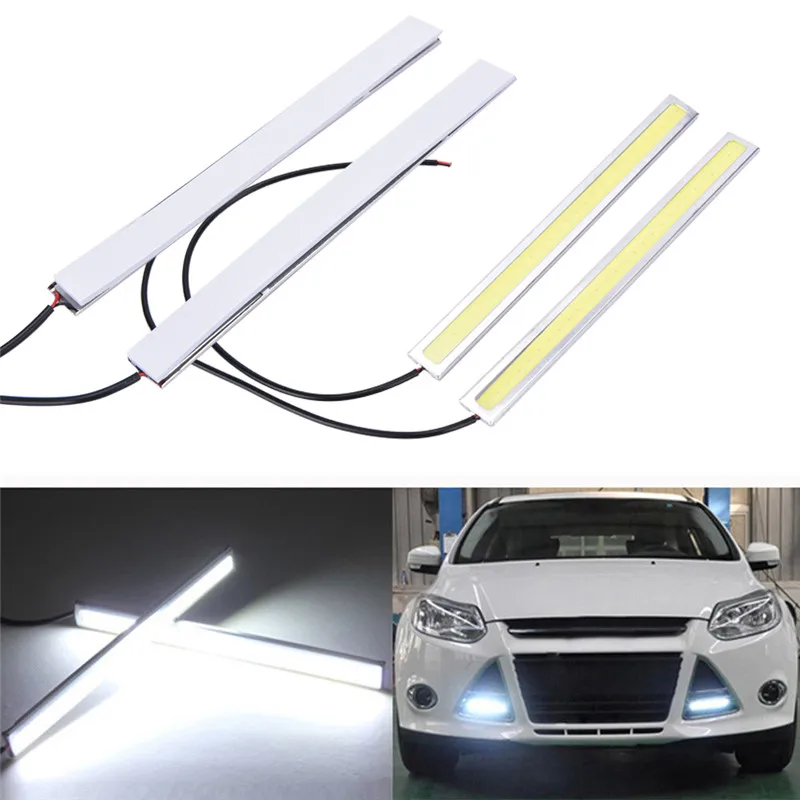 2pcs/lot Bright Car Day 12V Light Led Ultra-thin Waterproof Lamps Car Styling Car COB Light
2pcs/lot Bright Car Day 12V Light Led Ultra-thin Waterproof Lamps Car Styling Car COB Light
