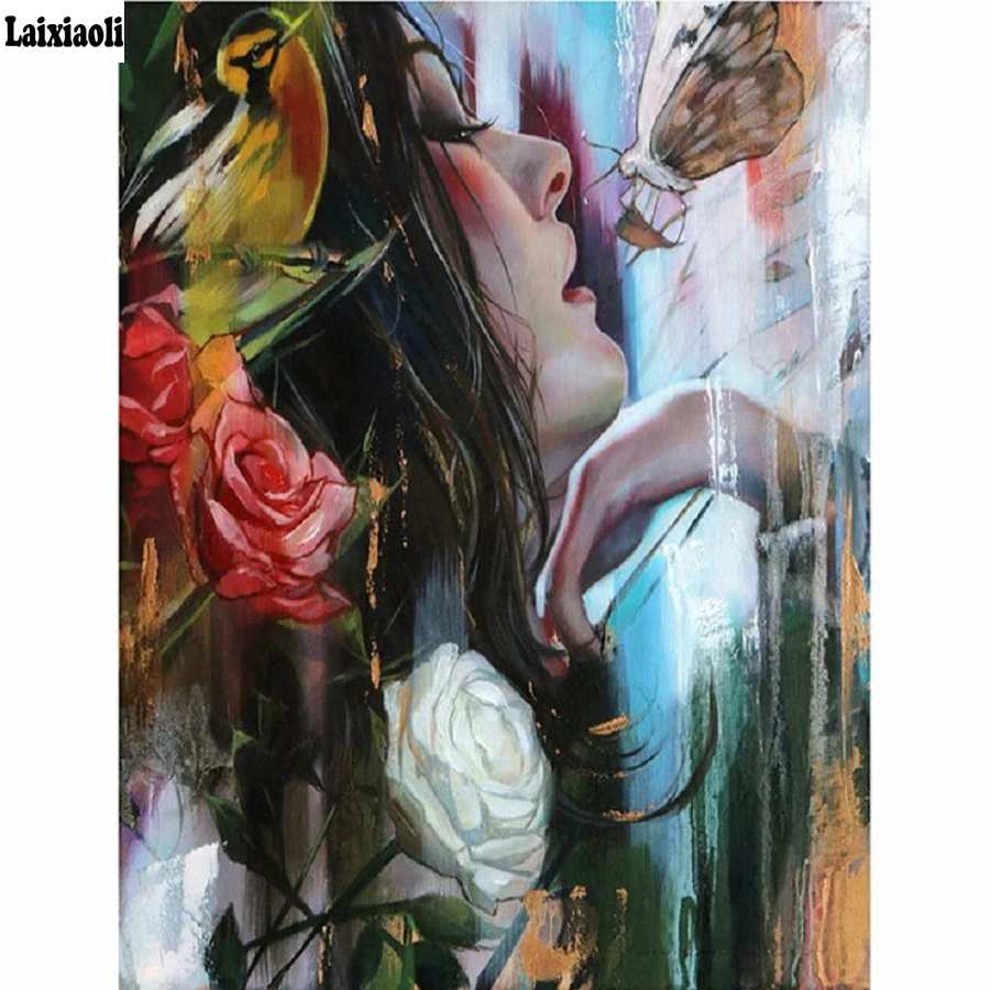 full square round drill Beauty and rose 5d diy Diamond Painting cross stitch kits,mosaic diamond Embroidery fantasy puzzle craft
full square round drill Beauty and rose 5d diy Diamond Painting cross stitch kits,mosaic diamond Embroidery fantasy puzzle craft
