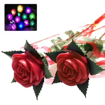 Romantic LED Luminous Flashing Simulation Rose Flower Valentine Day Gift Decor hot
Romantic LED Luminous Flashing Simulation Rose Flower Valentine Day Gift Decor hot