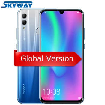 

Honor 10 Lite 4G Mobile Phone Android 9.0 6.21" FHD 2340X1080 Dual Font Rear 24MP AI Camera Fingerprint 710 Octa Core