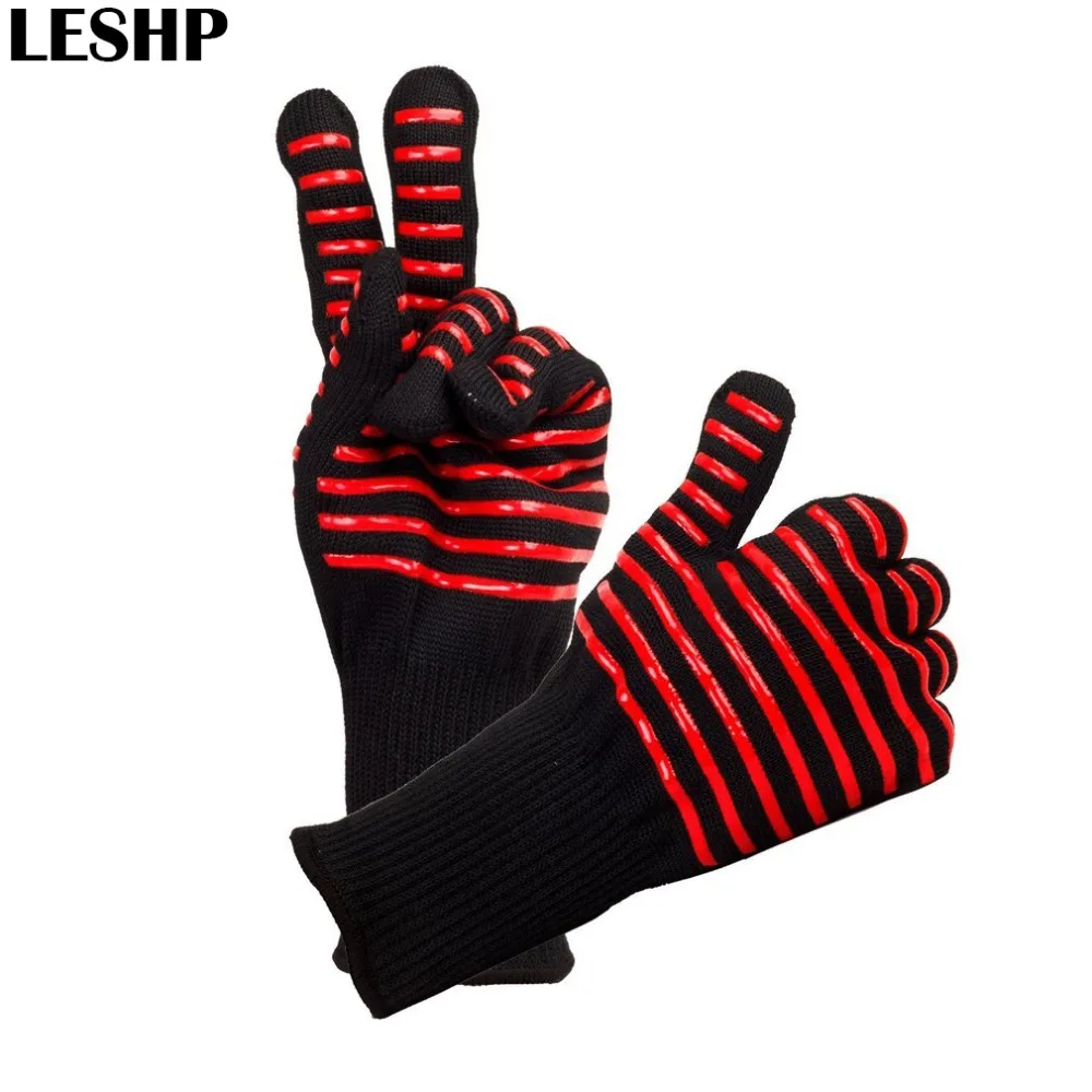 1 Pair Microwave Oven Gloves High Temperature Resistance Non-slip Oven Safety Heat Insulation Kitchen Cooking Grilling Gloves
1 Pair Microwave Oven Gloves High Temperature Resistance Non-slip Oven Safety Heat Insulation Kitchen Cooking Grilling Gloves