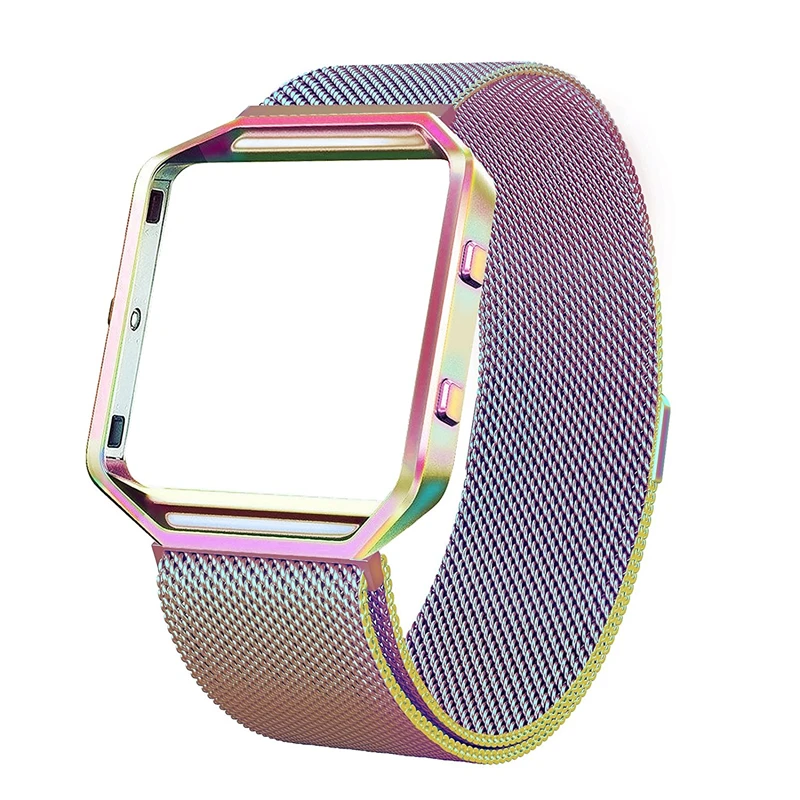 Metal Frame Housing + Milanese Loop Mesh Stainless Steel Bracelet Strap Band with Magnet Lock for Fitbit Blaze
Metal Frame Housing + Milanese Loop Mesh Stainless Steel Bracelet Strap Band with Magnet Lock for Fitbit Blaze