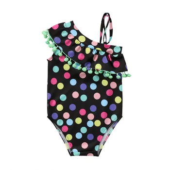 Hot Sell Baby Girls One-Piece Swimwear Bathing Swimsuit Tassel Dot Print Tassles Beachwear Children Biquini Toddler Kids Bikini
Hot Sell Baby Girls One-Piece Swimwear Bathing Swimsuit Tassel Dot Print Tassles Beachwear Children Biquini Toddler Kids Bikini