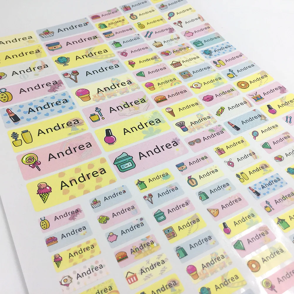 Fashion Girl Name Sticker Custom Stickers Waterproof Anti-Tearing School Stationery Personalized Label Cartoon Pattern Stickers
Fashion Girl Name Sticker Custom Stickers Waterproof Anti-Tearing School Stationery Personalized Label Cartoon Pattern Stickers