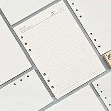 Journal Agenda Plannner Notebook A5 A6 Insert Refills Loose Leaf 6 Holes Spiral Ring Binder Diary Planner Inner Core 100g Paper
Journal Agenda Plannner Notebook A5 A6 Insert Refills Loose Leaf 6 Holes Spiral Ring Binder Diary Planner Inner Core 100g Paper
