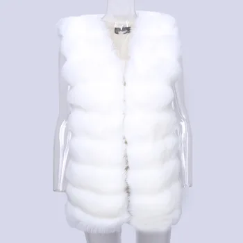 Female Fur Vest Fox Fur Stitching Fur Vest Female Outerwear Coat Winter Vests Women's Winter Jacket Coat Fur Clothes
Female Fur Vest Fox Fur Stitching Fur Vest Female Outerwear Coat Winter Vests Women's Winter Jacket Coat Fur Clothes