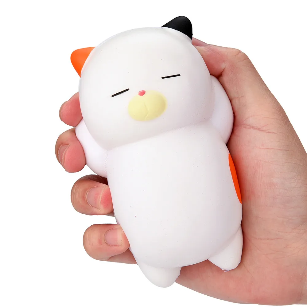 12cm Cute Lazy Sleeping Cat Scented Squishy Charm Slow Rising Squeeze Toy Charm Recreation Toys Stress Reliever 
12cm Cute Lazy Sleeping Cat Scented Squishy Charm Slow Rising Squeeze Toy Charm Recreation Toys Stress Reliever