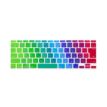 

10 X Japanese Colorful Rainow Japan JP Silicone Keyboard Cover Skin Protector film membrane for Apple MacBook Air 11" 11.6 Inch