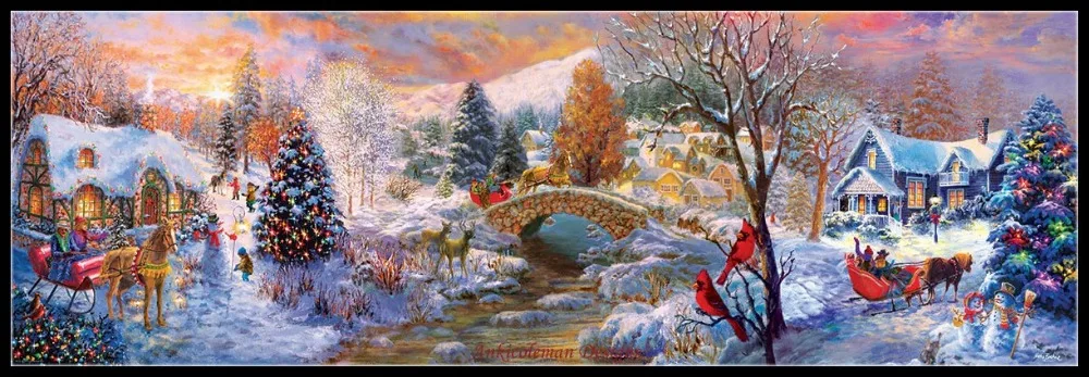 Needlework for embroidery DIY DMC High Quality - Counted Cross Stitch Kits 14 ct Oil painting - Grandma's House
Needlework for embroidery DIY DMC High Quality - Counted Cross Stitch Kits 14 ct Oil painting - Grandma's House