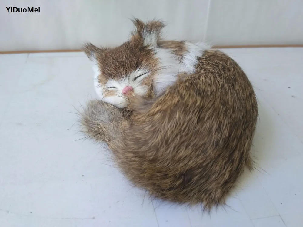 Имитация коричневого кота 12x10 см модель, пластиковые и меховые звуки miaow Кот ручной работы, украшение дома, подарок p0892
Имитация коричневого кота 12x10 см модель, пластиковые и меховые звуки miaow Кот ручной работы, украшение дома, подарок p0892