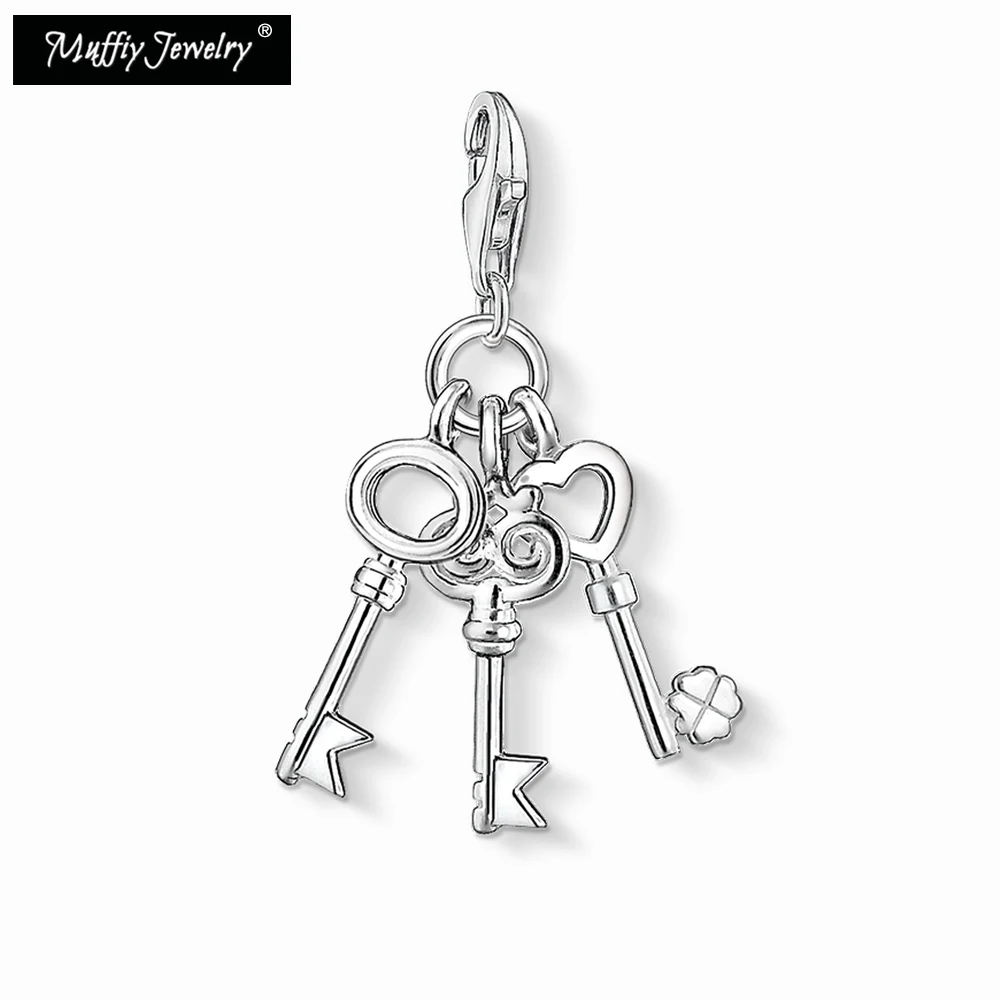 Keys Bundle Charm Pendant, 2018 Good Jewelry For Women Girls,Trendy Lucky Gift In 925 Sterling Silver Fit Bag Bracelet --
Keys Bundle Charm Pendant, 2018 Good Jewelry For Women Girls,Trendy Lucky Gift In 925 Sterling Silver Fit Bag Bracelet --