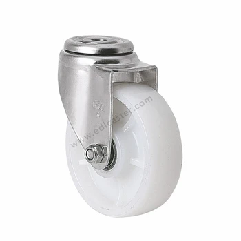 1PC EDL Medium 4 Inch Stainless Steel Casters Wheels 150Kg Nylon Wheels Castors Bolt Hole Bearing Swivel Industrial for trolley
1PC EDL Medium 4 Inch Stainless Steel Casters Wheels 150Kg Nylon Wheels Castors Bolt Hole Bearing Swivel Industrial for trolley