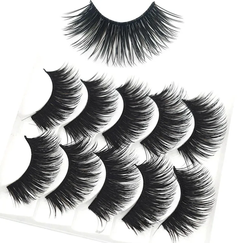Wqzl 5 Pairs New Natural False Eyelashes Long Thick Fake Lashes Makeup 3d Soft Extension Eyelash Simulation Mink Eyelashes 009
Wqzl 5 Pairs New Natural False Eyelashes Long Thick Fake Lashes Makeup 3d Soft Extension Eyelash Simulation Mink Eyelashes 009