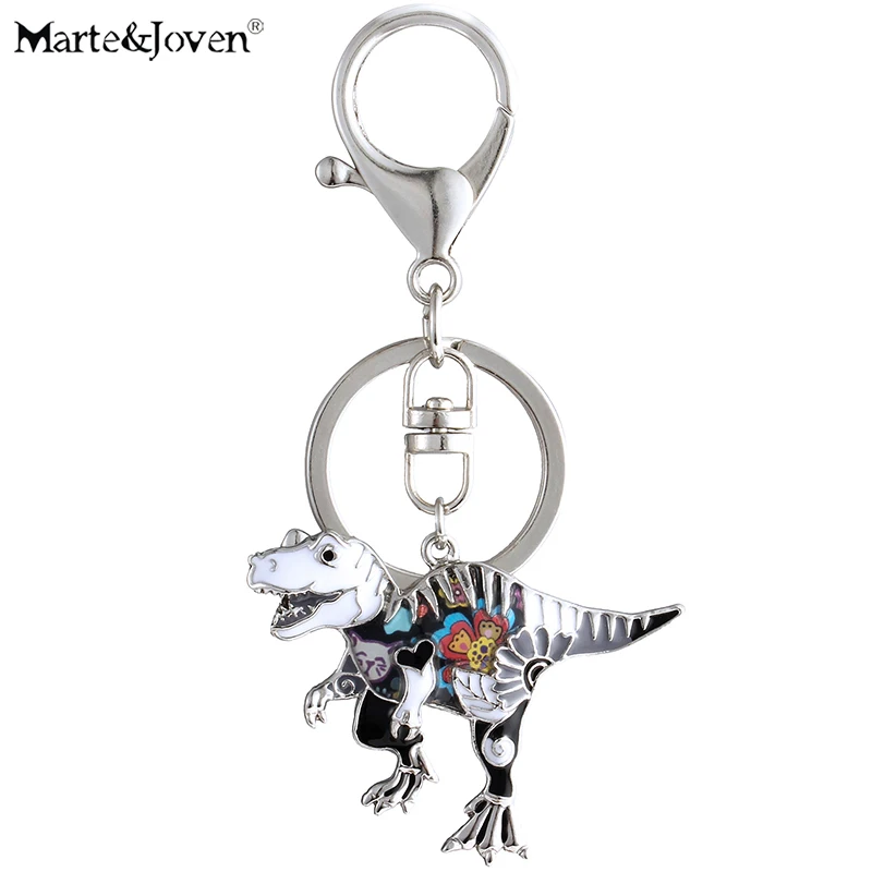 Marte&Joven Unique Dinosaur Keychains Gift for Girls Women Multicolor Enamel Tyrannosaurus Rex Jewelry Keyring
Marte&Joven Unique Dinosaur Keychains Gift for Girls Women Multicolor Enamel Tyrannosaurus Rex Jewelry Keyring