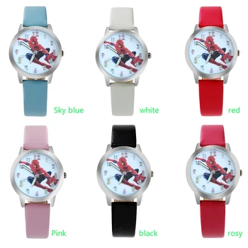 hot sale spiderman watch kids watches leather cartoon baby watch children's watches clock montre enfant relogio infantil reloj
hot sale spiderman watch kids watches leather cartoon baby watch children's watches clock montre enfant relogio infantil reloj
