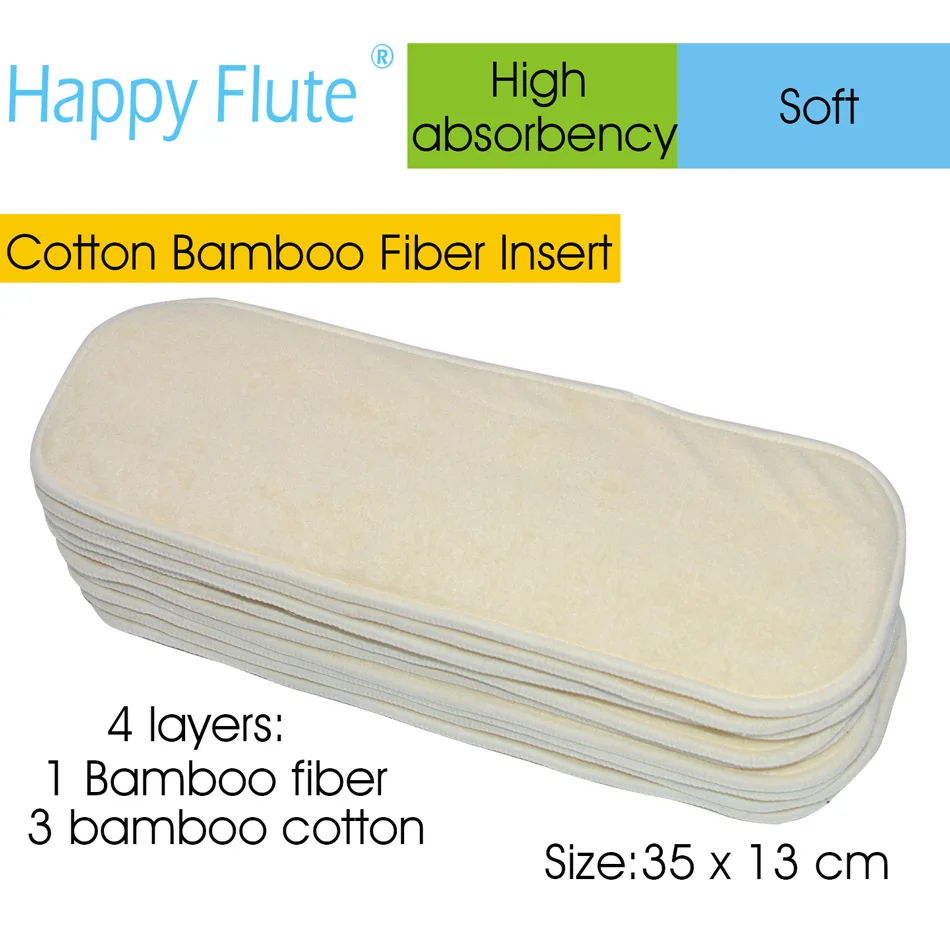 Bamboo cotton Bamboo fiber Diaper Insert, Diaper pad for all Happy Flute One size Diaper cover, Pocket diaper,35 cm x 13 cm.
Bamboo cotton Bamboo fiber Diaper Insert, Diaper pad for all Happy Flute One size Diaper cover, Pocket diaper,35 cm x 13 cm.