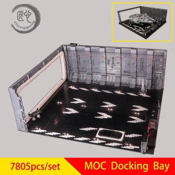 Led light Star Wars Star Hanger minifig scale UCS Falcon Docking Bay 327 Hanger MOC for 05132 75192 Kraft Weckt Falcon
Led light Star Wars Star Hanger minifig scale UCS Falcon Docking Bay 327 Hanger MOC for 05132 75192 Kraft Weckt Falcon