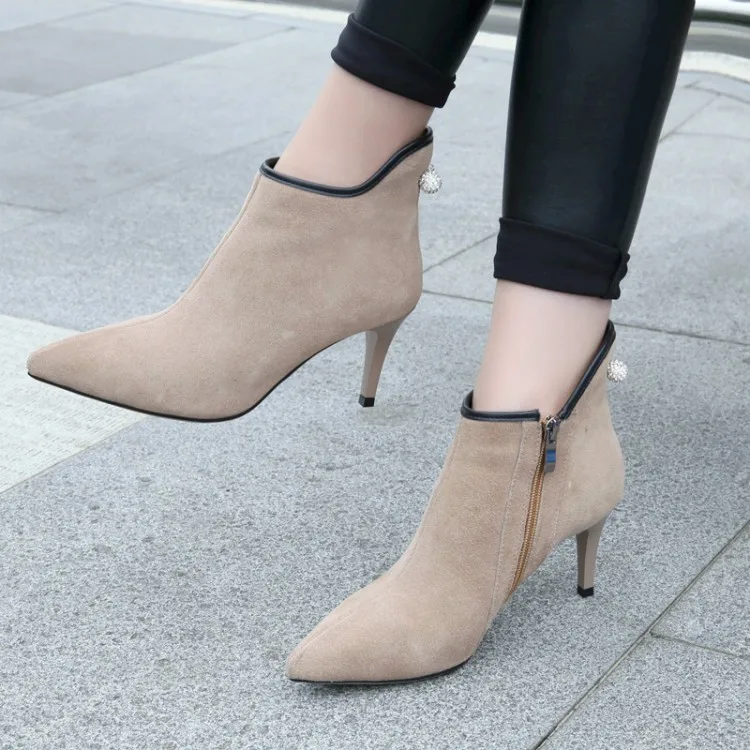 Big Size 9 10 11 12 boots women shoes ankle boots for women ladies boots Side zipper with tapered heel
Big Size 9 10 11 12 boots women shoes ankle boots for women ladies boots Side zipper with tapered heel