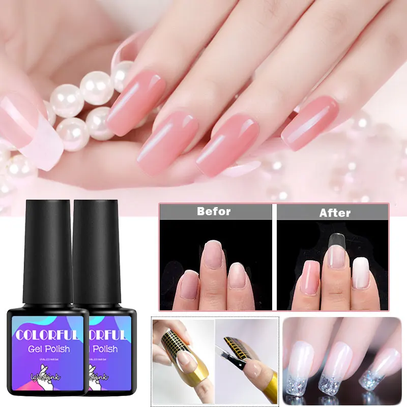 Lghzlink Clear UV Builder Gel for Nail Extension Finger UV Gel Polish Semi Permanent Prolong Camouflage French Nail Art Tips
Lghzlink Clear UV Builder Gel for Nail Extension Finger UV Gel Polish Semi Permanent Prolong Camouflage French Nail Art Tips