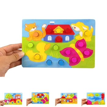 Wooden 3D Puzzle Jigsaw Wooden Toys For Children Cartoon Animal Puzzles Intelligence Kids Children Educational Toy Puzzles Toys
Wooden 3D Puzzle Jigsaw Wooden Toys For Children Cartoon Animal Puzzles Intelligence Kids Children Educational Toy Puzzles Toys