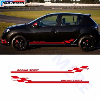 For Renault Sandero Twingo Racing Spirit Vinyl Decal Car Door Side Skirt Strip Auto Body Accessories Stickers Waterproof
For Renault Sandero Twingo Racing Spirit Vinyl Decal Car Door Side Skirt Strip Auto Body Accessories Stickers Waterproof