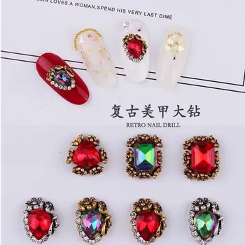 50pcs/lot Alloy Nail Art Designs Polish Rhinestone Charm Color Random Crystal Art Nails Supplies Charm Rhinestone&Decoration#10g
50pcs/lot Alloy Nail Art Designs Polish Rhinestone Charm Color Random Crystal Art Nails Supplies Charm Rhinestone&Decoration#10g