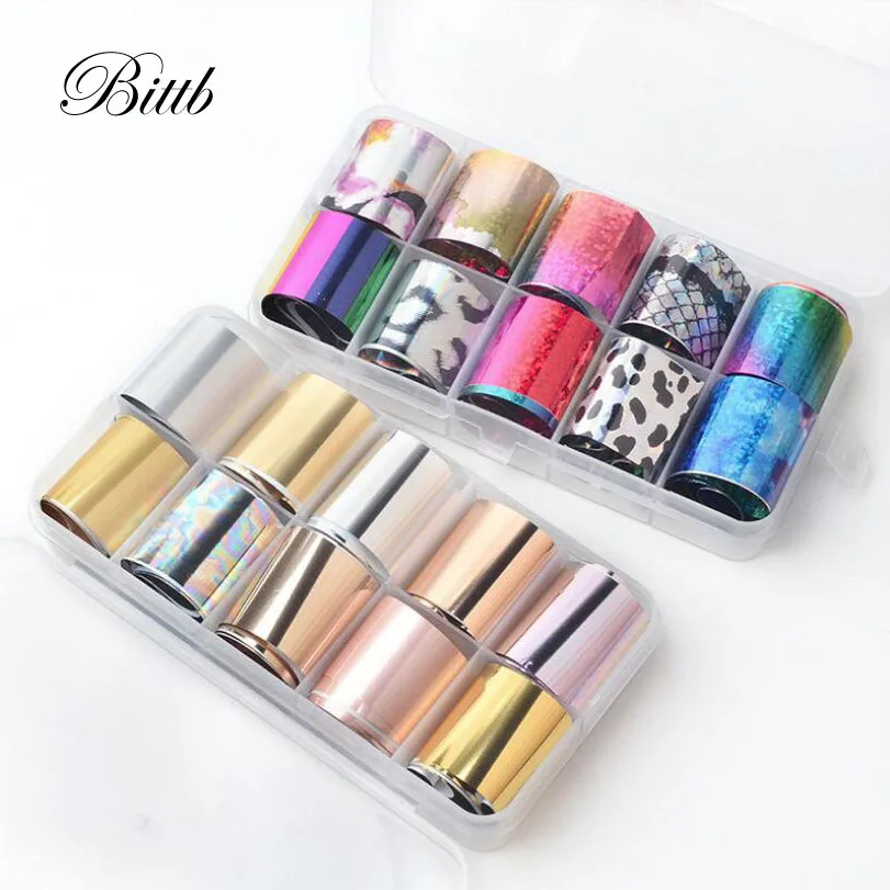 Bittb Charm Nail Foils Sticker Color Starry Parper Transfer Foil Wraps Decals Nail Art Decoration DIY Design
Bittb Charm Nail Foils Sticker Color Starry Parper Transfer Foil Wraps Decals Nail Art Decoration DIY Design