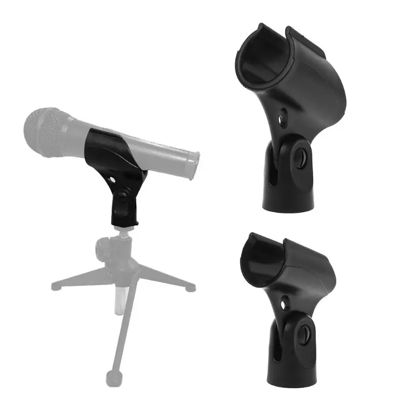 Universal Microphone Clip For Shure Mic Holder Handheld Microphone Wireless/Wire Black Plastic Microphone Accessories
Universal Microphone Clip For Shure Mic Holder Handheld Microphone Wireless/Wire Black Plastic Microphone Accessories