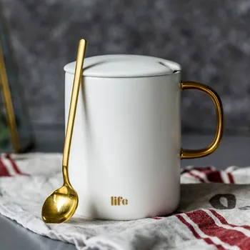Drankwaer Household ceramic mug cup breakfast coffee cup office couple cups Free shipping
Drankwaer Household ceramic mug cup breakfast coffee cup office couple cups Free shipping