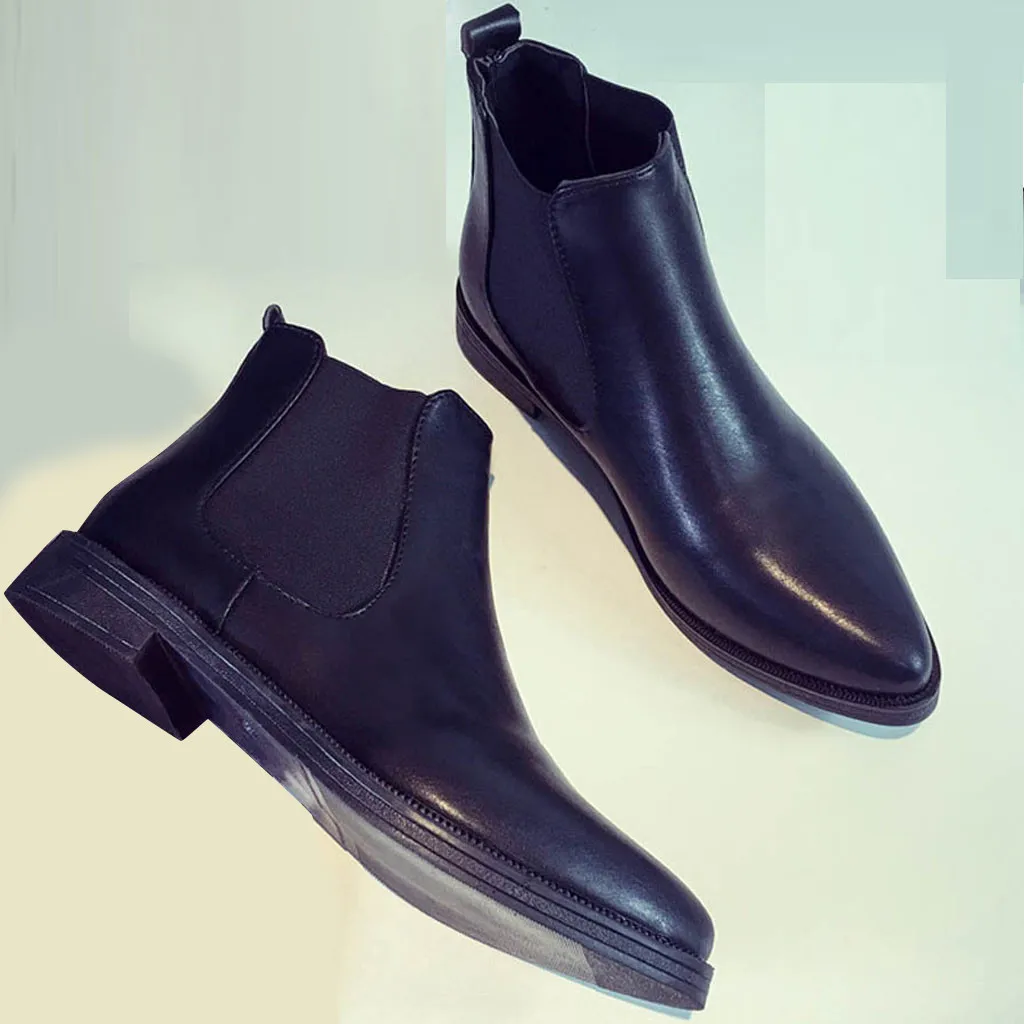 YOUYEDIAN ankle boots for women waterproof Elegant Simple Comfortable low heels Boots Pointed Shoes botas motocicleta muj#712g45
YOUYEDIAN ankle boots for women waterproof Elegant Simple Comfortable low heels Boots Pointed Shoes botas motocicleta muj#712g45
