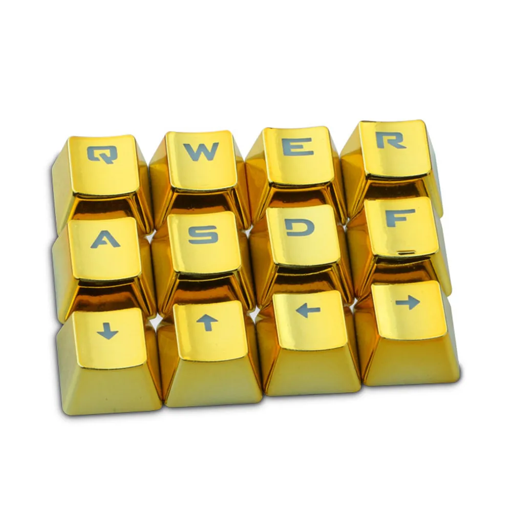 12 Keys PBT Backlit Translucent Metallic Electroplated Keycaps For Cherry MX Keyboard Translucent Metallic Electroplated Keycaps
12 Keys PBT Backlit Translucent Metallic Electroplated Keycaps For Cherry MX Keyboard Translucent Metallic Electroplated Keycaps
