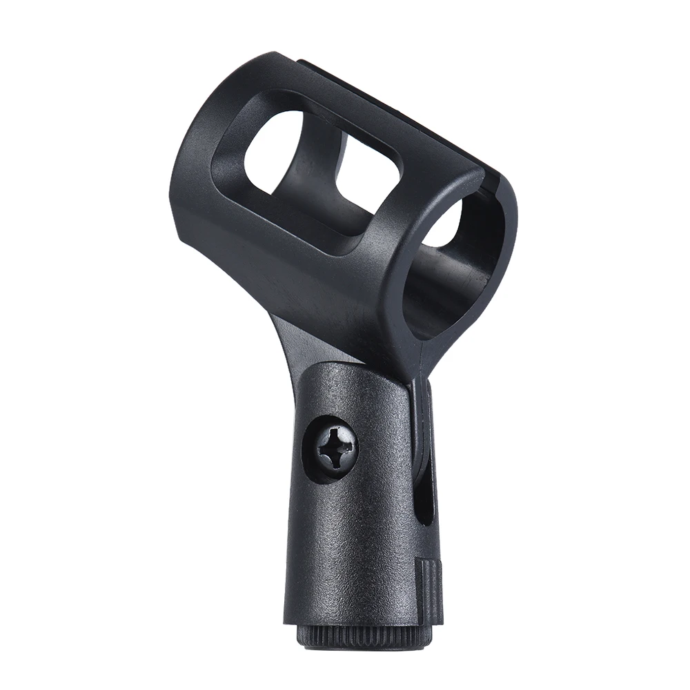 Plastic Mic Clip Microphone Holder Screw Hole Adjustable Tilting Angle for All 28mm Diameter Handheld Transmitters Microphones
Plastic Mic Clip Microphone Holder Screw Hole Adjustable Tilting Angle for All 28mm Diameter Handheld Transmitters Microphones